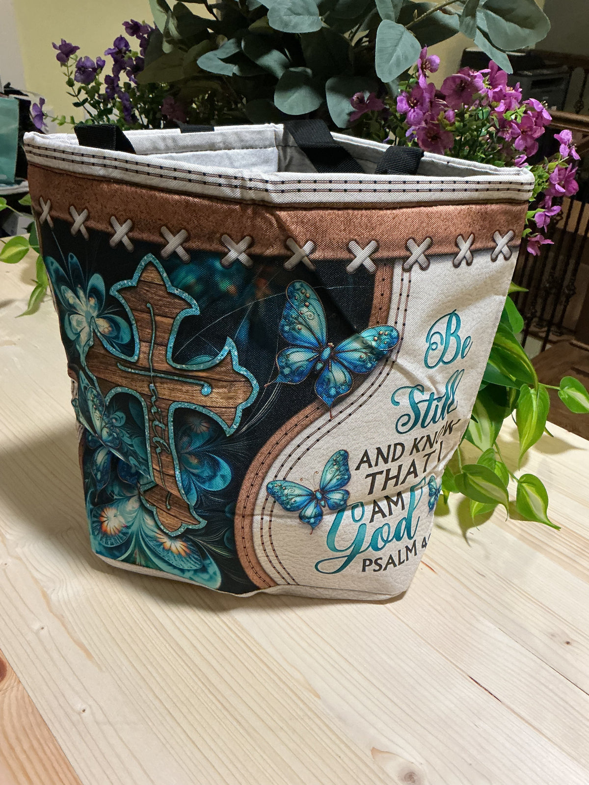 Large Church Bag & KJV Bible Study Bundle
