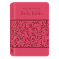 KJV Deluxe Gift & Award Bible – Pink DiCarta Cover with Study Helps