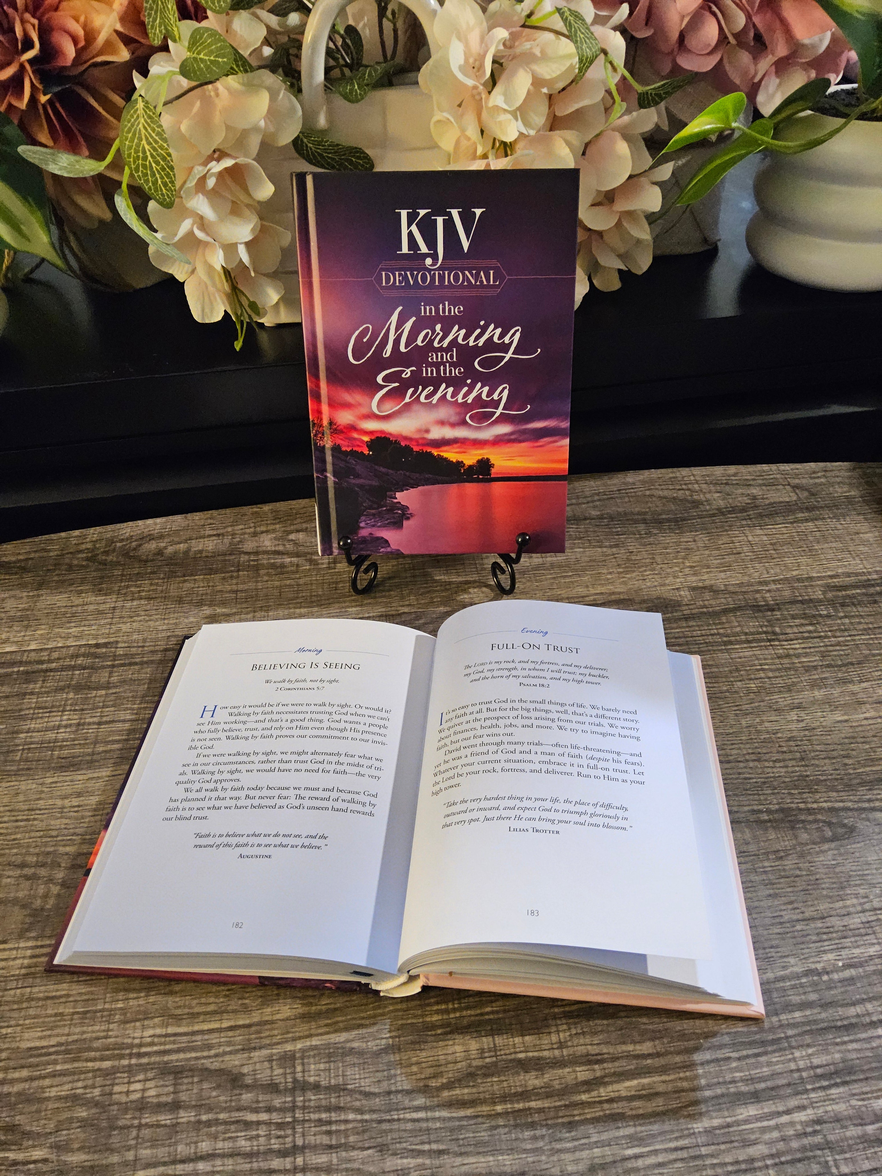 KJV Devotional – In the Morning and in the Evening