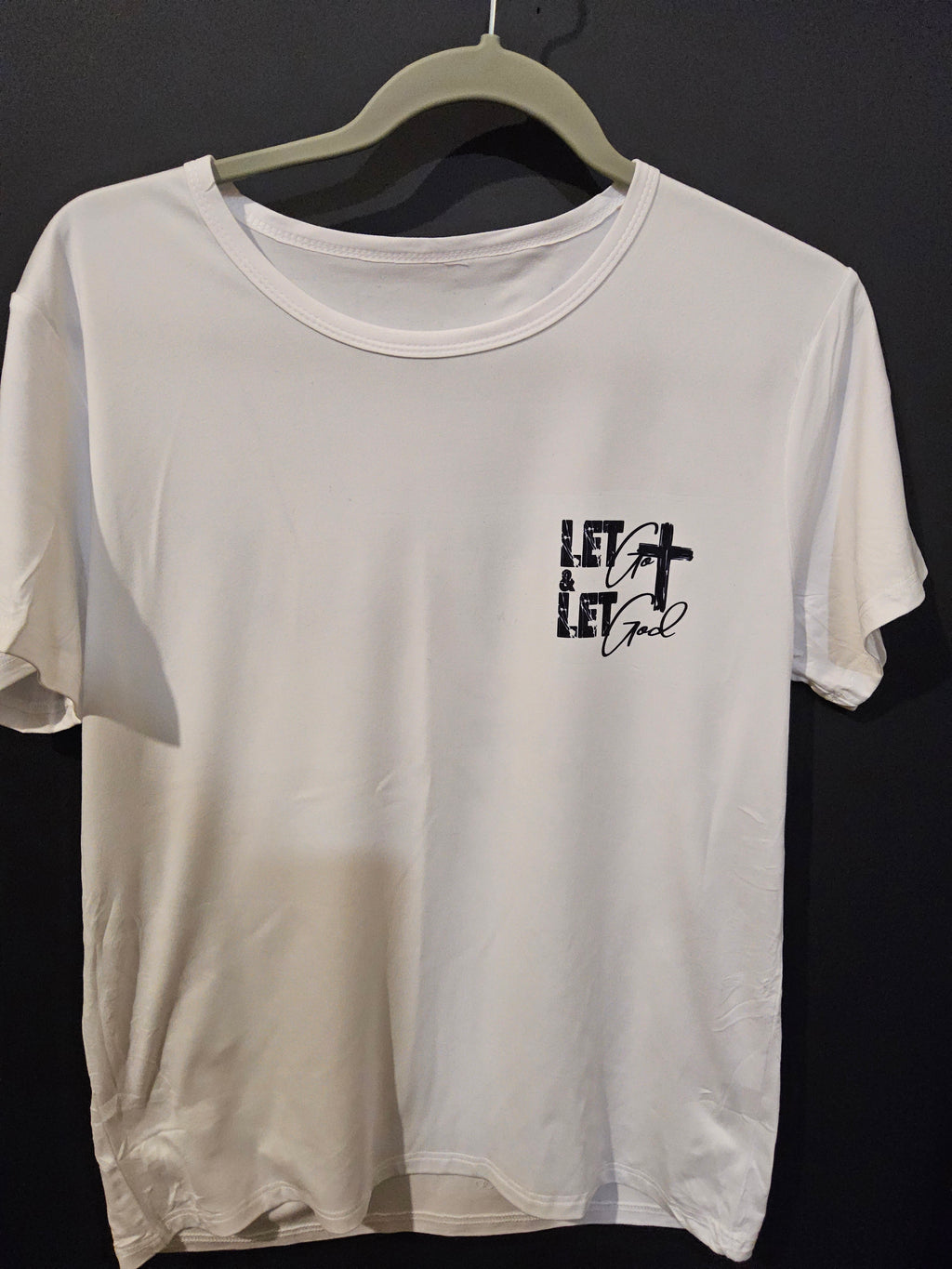 Let Go and Let God – Christian Faith T-Shirt