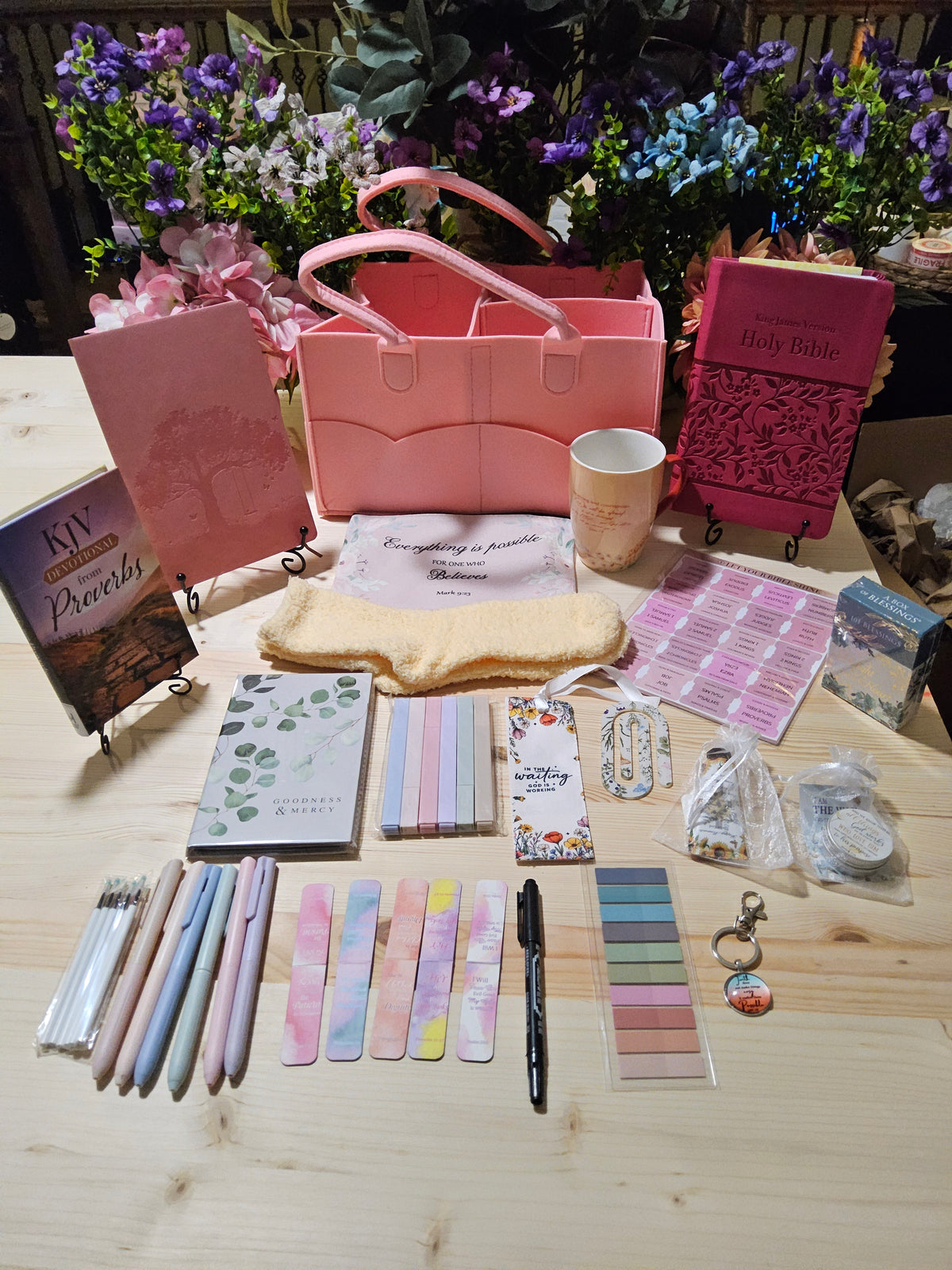 Complete Bible Study Bundle – Light Pink