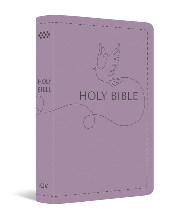 KJV Holy Bible – Deluxe Gift Bible in Lilac Dove